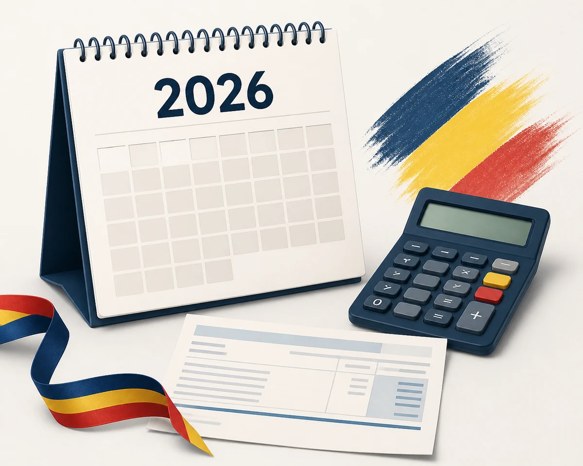 Calendarul zilelor lucrătoare din 2026 pentru salarizare